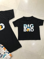 Dino-Themed Matching Maternity Family Outfit Set – Robe, Swaddle, Hat, Dad Tee & Big Sibling Shirt