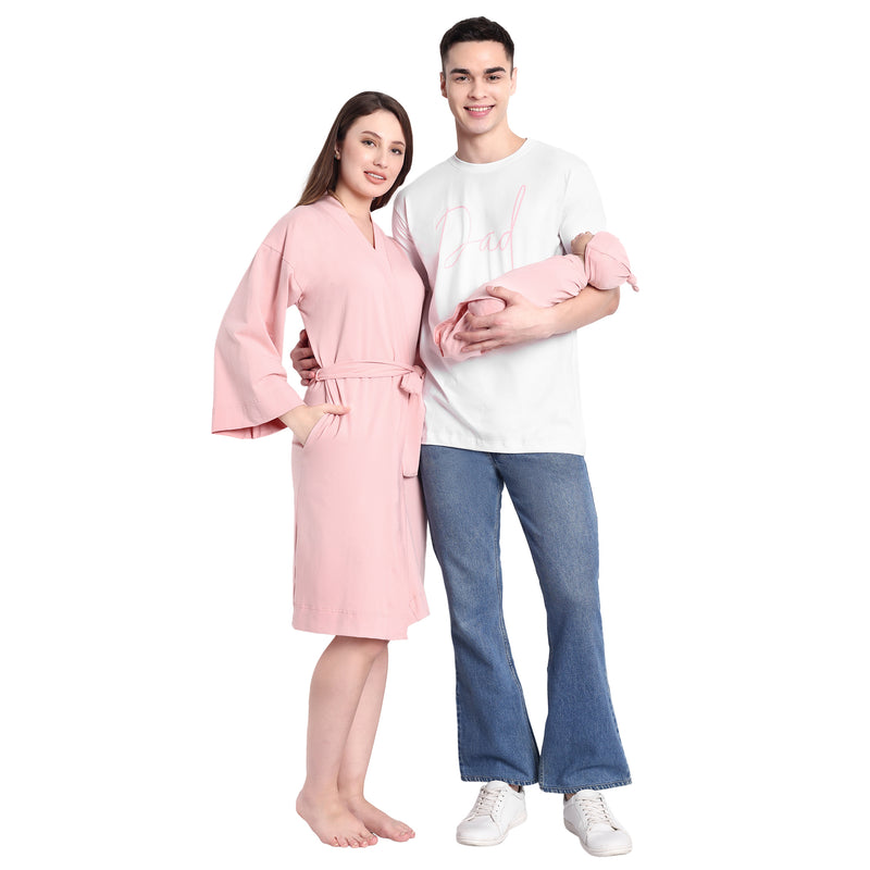 Dusty pink Maternity Set