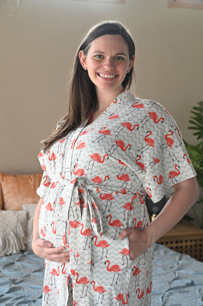 Roaring Cuteness: Cute Swaddle Robe Set with Personalized Hat ...