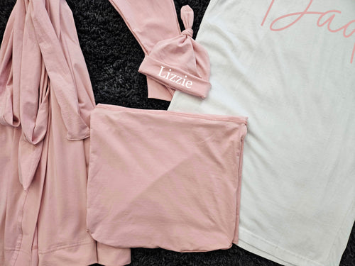 Dusty pink Maternity Set