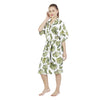Comfy Mommy Big Palm Organic Stretch Cotton Maternity Robe | Maternity Gowns - comfymommyshop.in