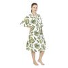 Comfy Mommy Big Palm Organic Stretch Cotton Maternity Robe | Maternity Gowns - comfymommyshop.in