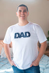 Aztec Robe swaddle personalized hat with matching dad shirt