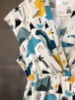 DINO Labor and delivery dress - comfymommyshop.in