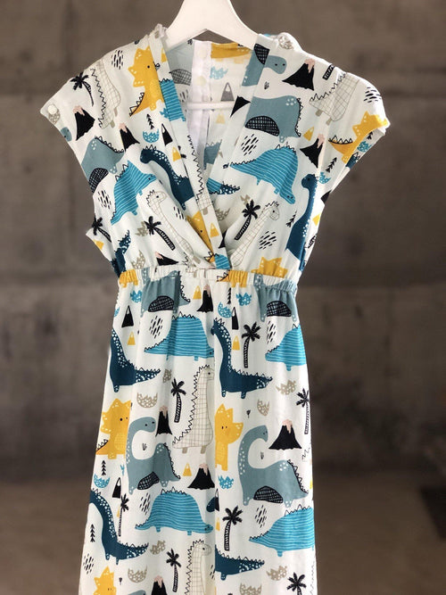 DINO Labor and delivery dress - comfymommyshop.in