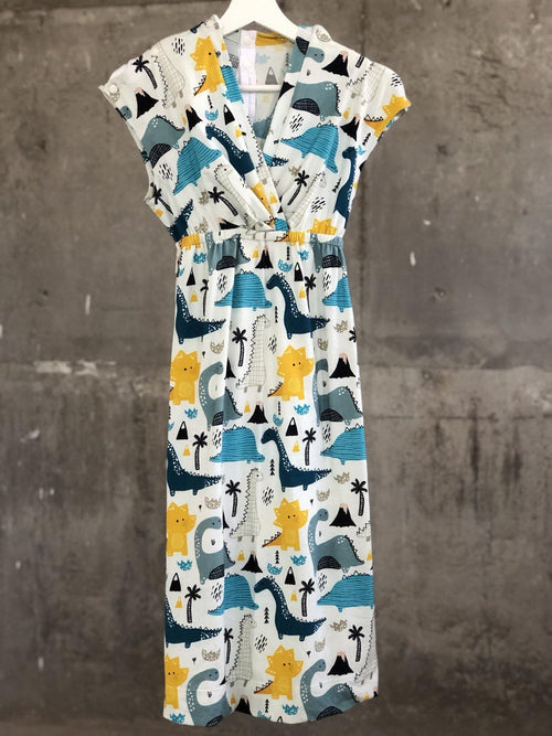 DINO Labor and delivery dress - comfymommyshop.in