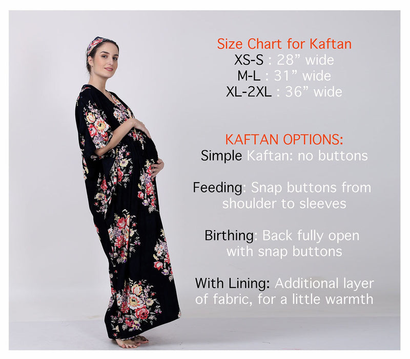 New mom gift, Kaftan, Mommy and me outfits, Maternity clothes, Pregnancy, Hospital bag, Labor and delivery gown. Cute bow headband.